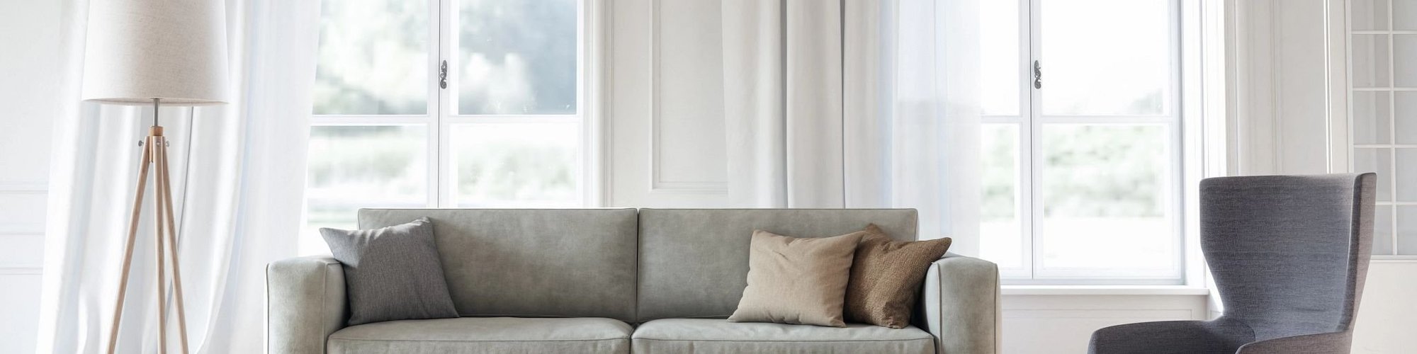 gray couch and gray armchair in Winnipeg, MB